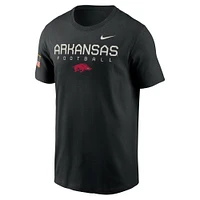 Arkansas Nike Military Dri-Fit Legend Tee