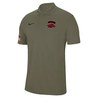 Arkansas Nike Military Dri-Fit Tour Polo