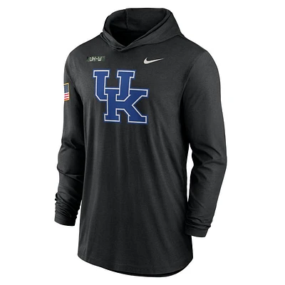 Kentucky Nike Military Dri-Fit Hoody Top