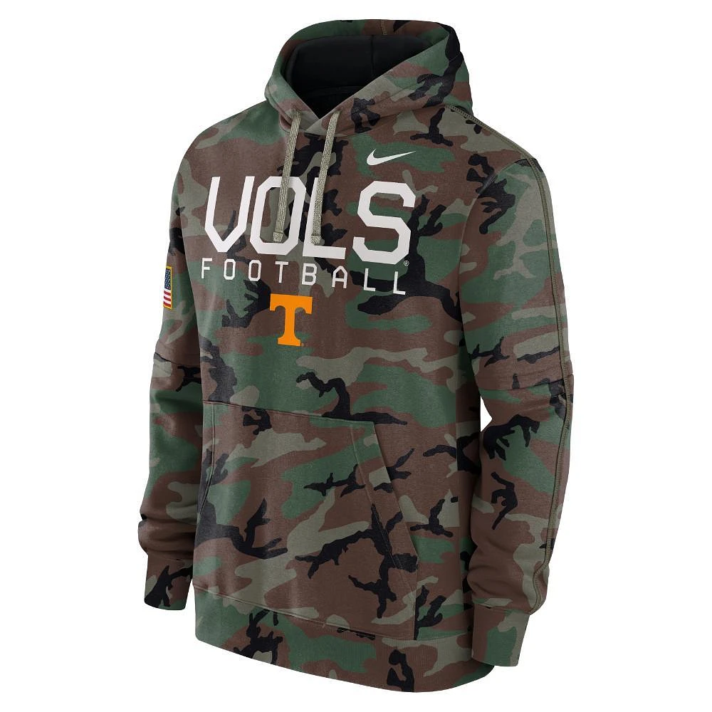 Tennessee Nike Military Club Fleece Hoodie