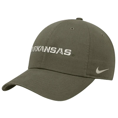 Arkansas Nike Military Cotton Club Cap