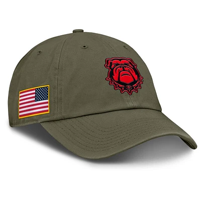 Georgia Nike Military Club Unstructured Tri-Glide Cap