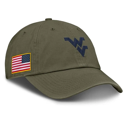 West Virginia Nike Military Club Unstructured Tri-Glide Cap