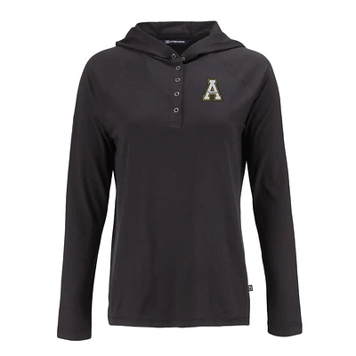 App State Cutter & Buck Women's Coastline Epic Comfort Hoodie