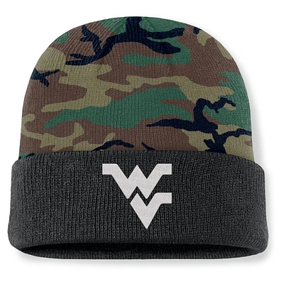 West Virginia Nike Military Terra Standard Cuff Beanie