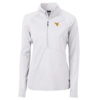 West Virginia Cutter & Buck Adapt Eco Half Zip Pullover