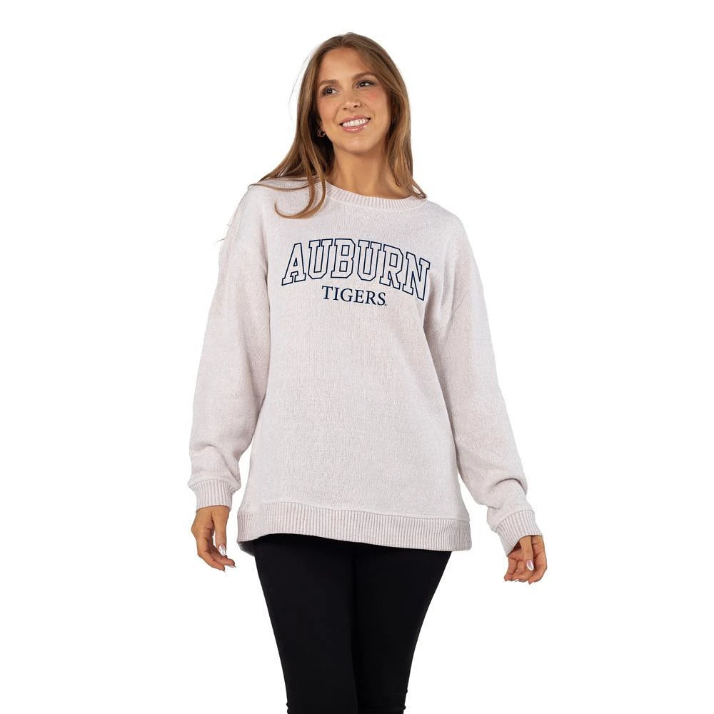 Auburn Chicka-D Oversized Embroidery Warm Up Crew