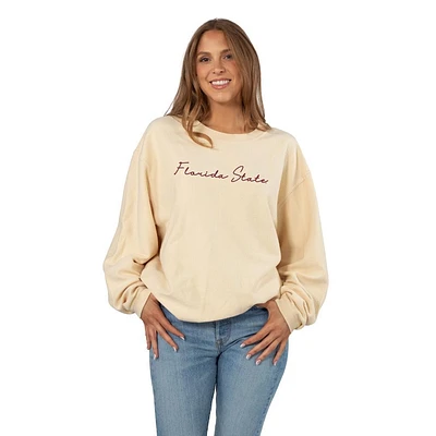 Florida State Chicka-D Heavy Script Corded Sweatshirt