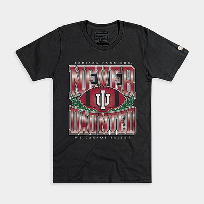 Indiana Football Never Daunted Short Sleeve Tee