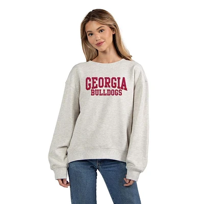 Georgia Chicka-D Chenille Fill Embroidery Old School Crew