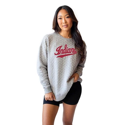 Indiana Chicka-D Study Group Embroidery Quilted Pullover