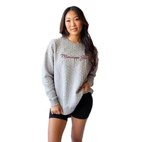 Mississippi State Chicka-D Study Group Embroidery Quilted Pullover