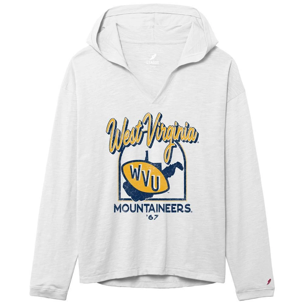 West Virginia League Women's Slub Hoodie