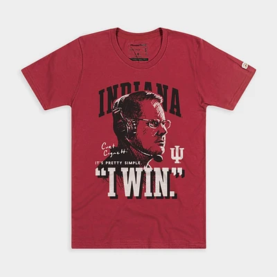 Indiana Football Coach Cignetti I Win Short Sleeve Tee