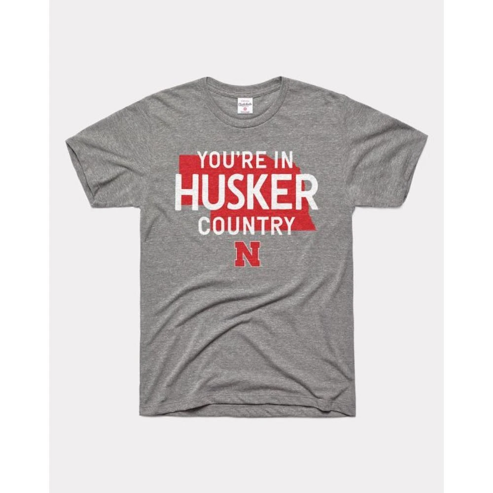 Nebraska Charlie Hustle You're Husker Country Tee