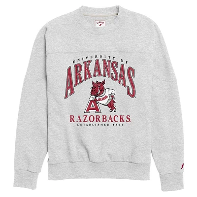 Arkansas League Women's Throwback Fleece Crew