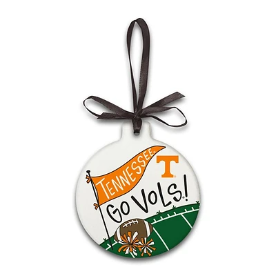 Tennessee Vols Ceramic Flat Ornament