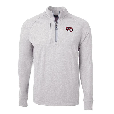 Western Kentucky Cutter & Buck Vault State Adapt Eco Knit Heather 1/4 Zip Pullover