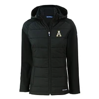 App State Cutter & Buck Women's Evoke Hybrid Eco Softshell Full Zip Jacket