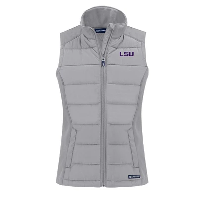 LSU Cutter & Buck Women's Evoke Hybrid Vest