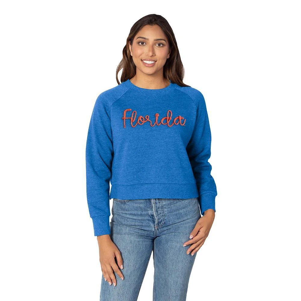 Florida Chicka-D Rope Embroidery Boxy Raglan Crew