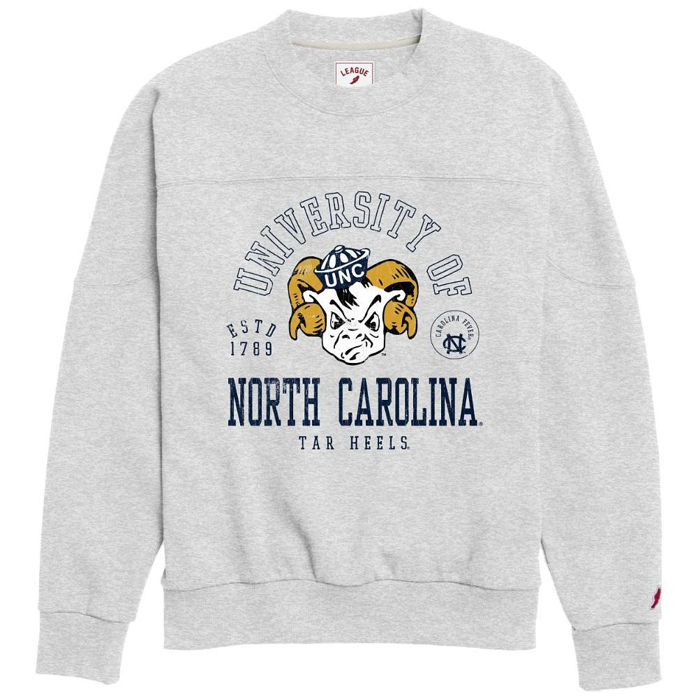 UNC League Women's Throwback Fleece Crew