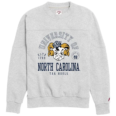 UNC League Women's Throwback Fleece Crew