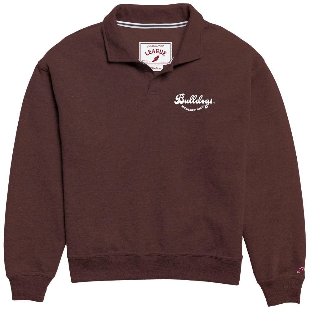 Mississippi State League Women's Victory Springs Collar Sweatshirt