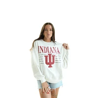 Indiana Gameday Social Guccio Multimedia Oversized Crew