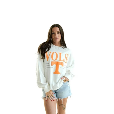 Tennessee Gameday Social Guccio Multimedia Oversized Crew