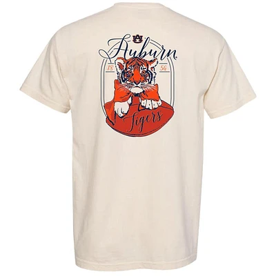 Auburn Baby Tiger Script Comfort Colors Tee