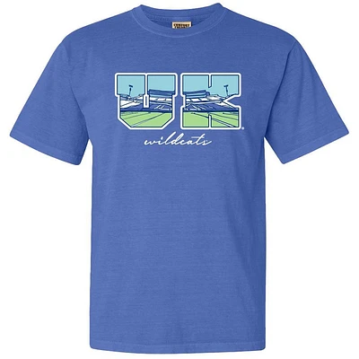 Kentucky Campus Fill Letters Comfort Colors Tee