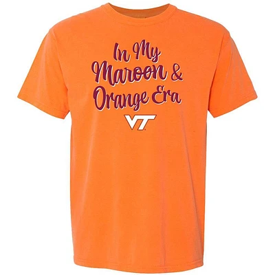 Virginia Tech Shadow Script Phrase Comfort Colors Tee