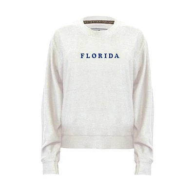 Florida Women's Amelia Vintage Terry Inside Out Crew