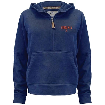 Virginia Women's Ana Vintage Terry Hooded 1/4 Zip