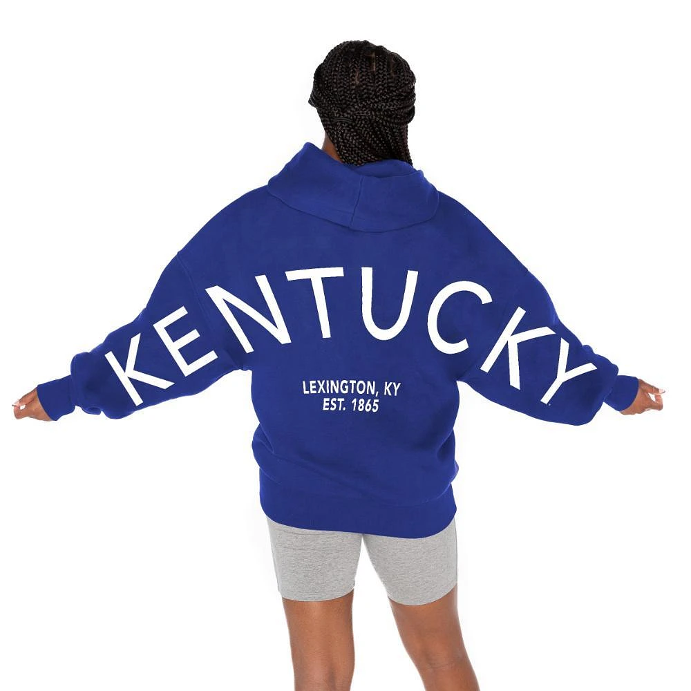 Kentucky Gameday Couture Never Stop Oversized Premium Hoodie