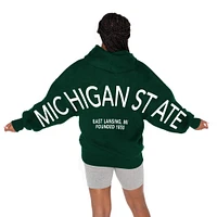 Michigan State Gameday Couture Never Stop Oversized Premium Hoodie