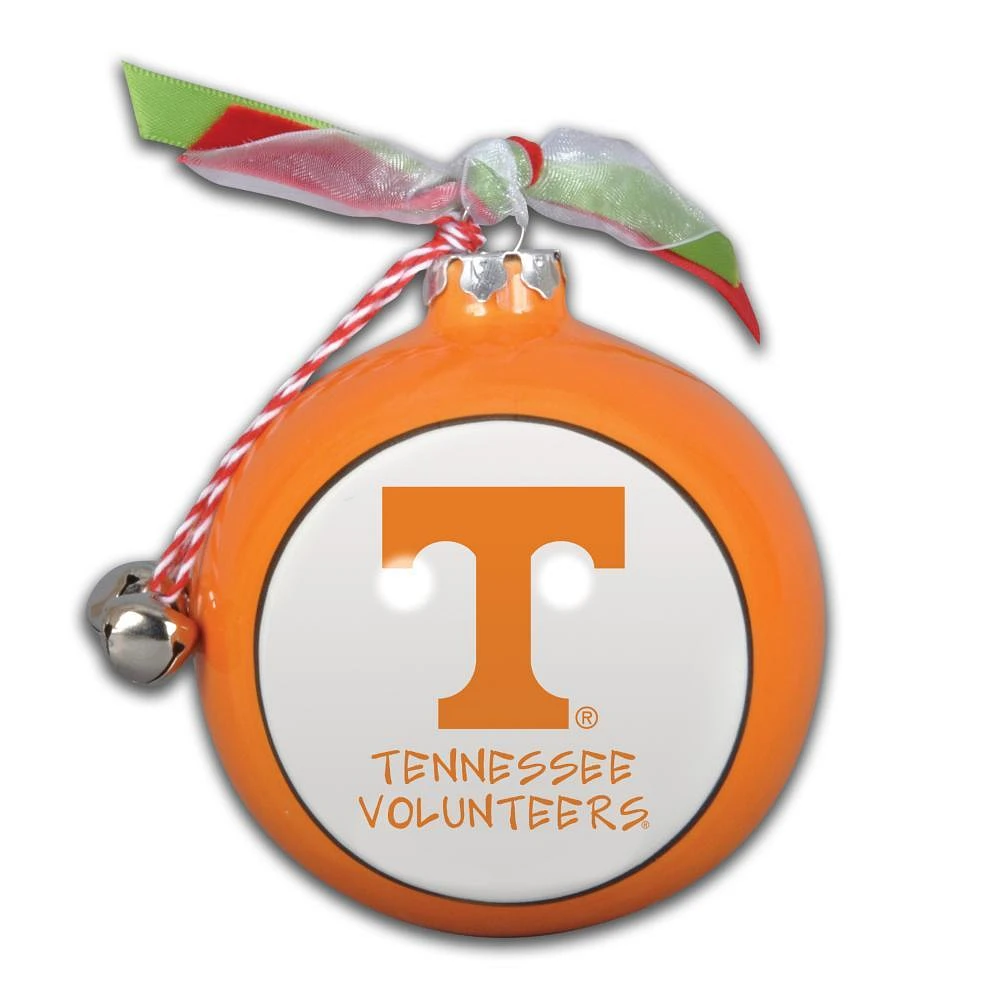 Tennessee Vols Ceramic Globe Ornament