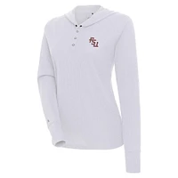 Florida State Antigua Aspiration Long Sleeve Knit Shirt