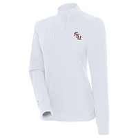 Florida State Antigua Moment Mock Neck Fleece Pullover