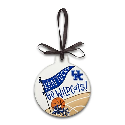 Kentucky Wildcats Ceramic Flat Ornament