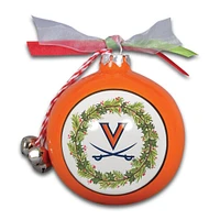 Virginia Cavaliers Nutcracker Ceramic Globe Ornament