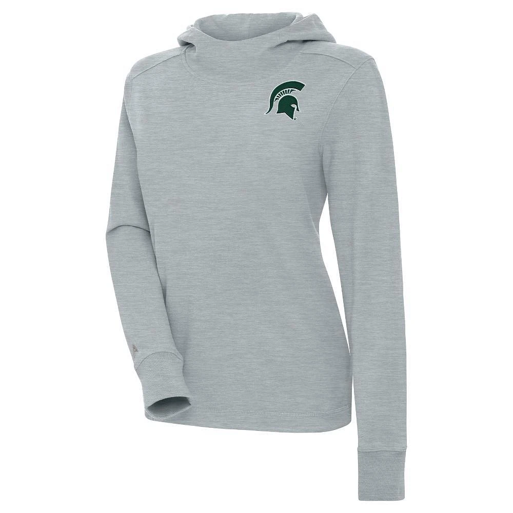 Michigan State Antigua Eternity Scuba Hoodie