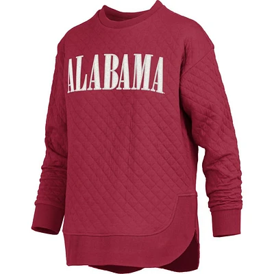 Alabama Pressbox Women's Pasadena Quilted Crew