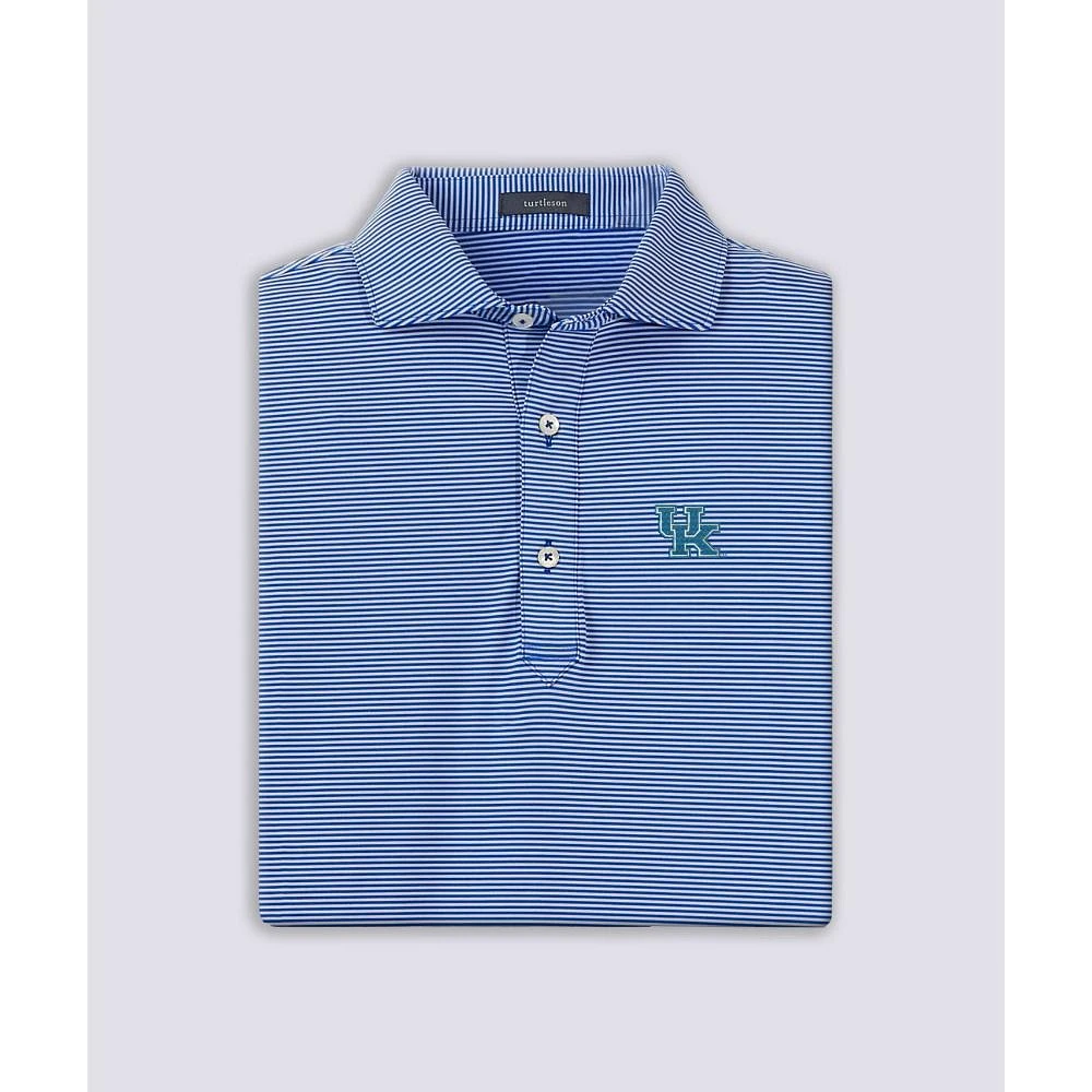 Kentucky Turtleson Carter Stripe Performance Polo