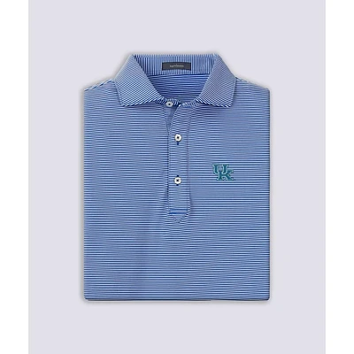 Kentucky Turtleson Carter Stripe Performance Polo