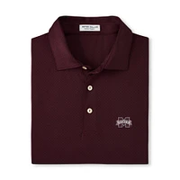 Mississippi State Peter Millar Tesseract Performance Polo