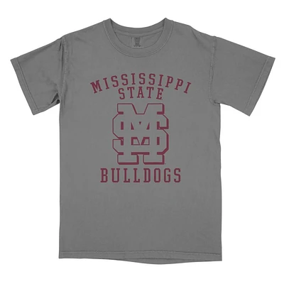 Mississippi State B-Unlimited Block Letters Comfort Colors Tee