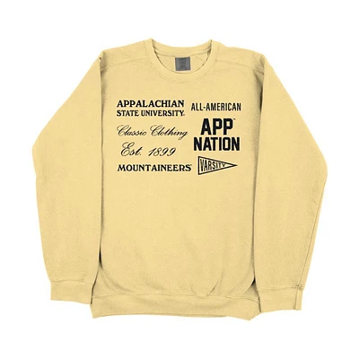 App State B-Unlimited Vintage 90's Comfort Colors Crew