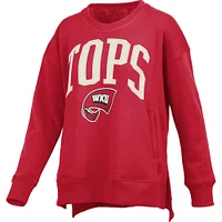 Western Kentucky Pressbox Women's Venice Hi-Lo Fleece Crew